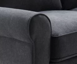 Copenhagen Charcoal Loveseat -FurniHub Store 810659173 A0 8
