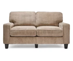 Palisades Beige Loveseat