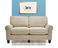 Copenhagen Tan Loveseat -FurniHub Store 810659210 A0 2