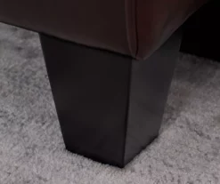 Palisades Chestnut Bonded Leather Loveseat -FurniHub Store 810659212 A0 10