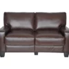 Palisades Chestnut Bonded Leather Loveseat -FurniHub Store 810659212 A0 7