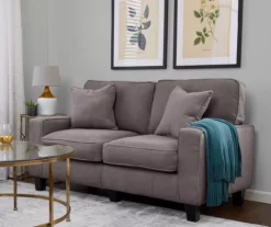 Palisades Glacial Gray Loveseat -FurniHub Store 810659224 A0 3
