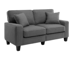 Palisades Dark Gray Loveseat -FurniHub Store 810659231 A0 1