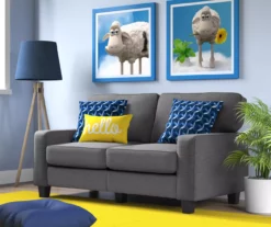 Palisades Dark Gray Loveseat -FurniHub Store 810659231 A0 4