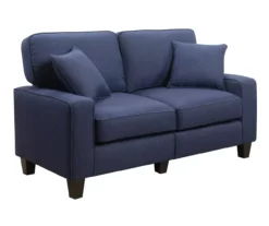 Palisades Navy Blue Loveseat -FurniHub Store 810659257 A0 1