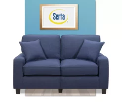 Palisades Navy Blue Loveseat -FurniHub Store 810659257 A0 2