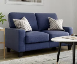 Palisades Navy Blue Loveseat -FurniHub Store 810659257 A0 3