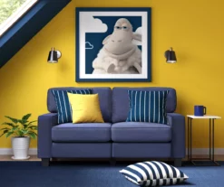 Palisades Navy Blue Loveseat -FurniHub Store 810659257 A0 4