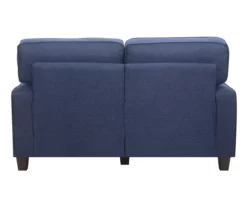 Palisades Navy Blue Loveseat -FurniHub Store 810659257 A0 7