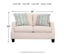 Cullendale Sandstone Cream Loveseat 17 Cullendale Sandstone Cream Loveseat -FurniHub Store 810669842 A0 3