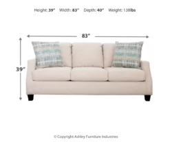 Cullendale Sandstone Cream Sofa -FurniHub Store 810669843 A0 3