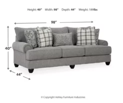 Fall River Mineral Sofa -FurniHub Store 810669845 A7