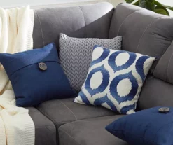 Lane Home Solutions Navigation Gray Living Room Sectional -FurniHub Store combo240006 2