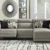 Colleyville Stone 3-Piece Power Reclining Sectional -FurniHub Store combo760026