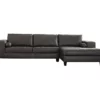 Signature Design By Ashley Nokomis Faux Leather Sectional With Right-Arm-Facing Chaise -FurniHub Store combo800021 1