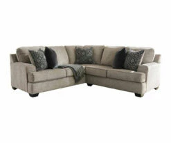 Signature Design By Ashley Bovarian Stone 2-Piece Sectional With Right-Facing Loveseat