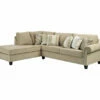Signature Design By Ashley Dovemont Sectional With Left-Facing Chaise -FurniHub Store combo860033