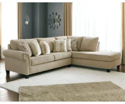 Signature Design By Ashley Dovemont Sectional With Right-Facing Chaise -FurniHub Store combo860034 1