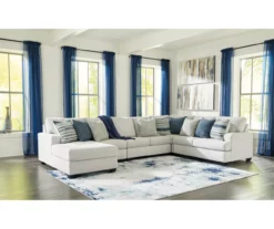 Signature Design By Ashley Lowder Stone 5-Piece Sectional With Left-Facing Chaise -FurniHub Store combo870014 1