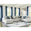 Signature Design By Ashley Lowder Stone 4-Piece Sofa Sectional With Left-Facing Chaise -FurniHub Store combo870032