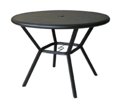 Real Living Arrow Ridge Tan 5-Piece All-Weather Wicker Swivel Patio Dining Set -FurniHub Store combo910007 1