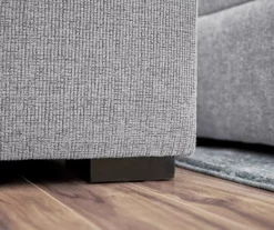 Broyhill Parkdale Dove Sectional & Ottoman Set -FurniHub Store combo960002 5