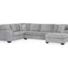Broyhill Pembrey Pewter 3-Piece Sectional -FurniHub Store combo980194