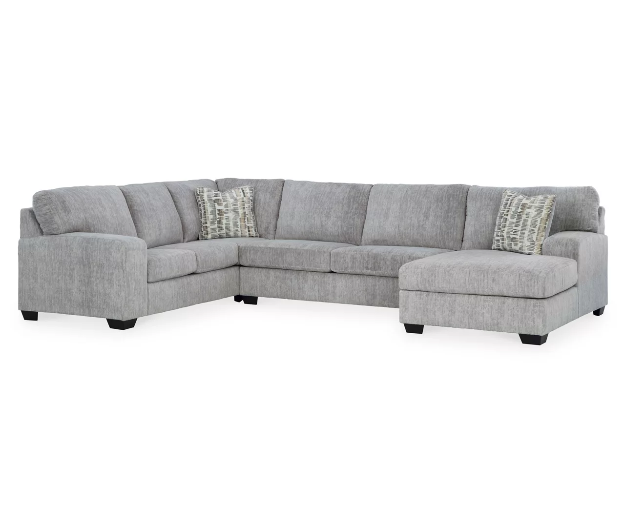 Broyhill Pembrey Pewter 3-Piece Sectional 3 Broyhill Pembrey Pewter 3-Piece Sectional