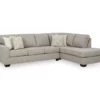 Broyhill Reydell Dune Sectional -FurniHub Store combo980197