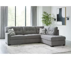 Signature Design By Ashley Highland Falls Gray Sectional -FurniHub Store combo980201 2