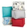 Jordan Manufacturing 20" Square Outdoor Pouf -FurniHub Store svc530074